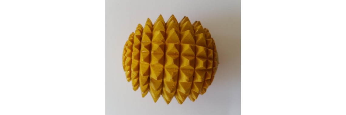 Wooden Spiky Ball